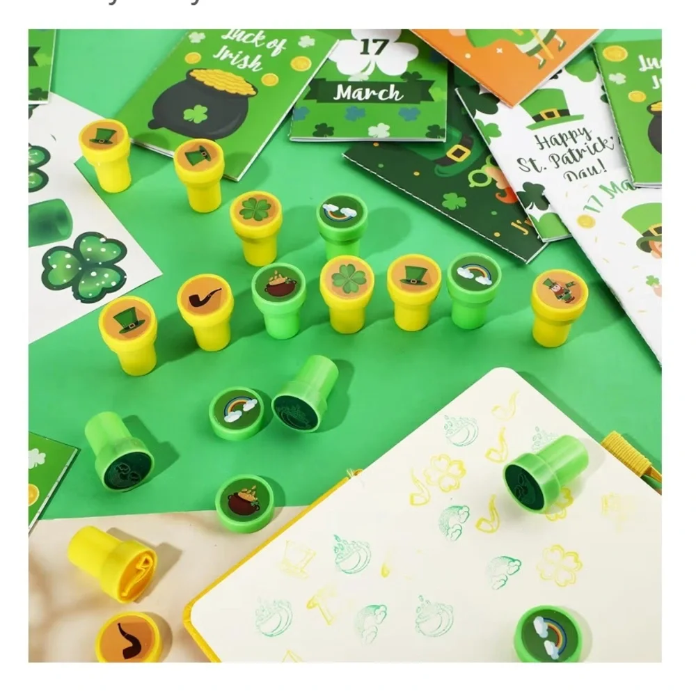 St. Patrick's Day Party Supplies Set - Green and Yellow
